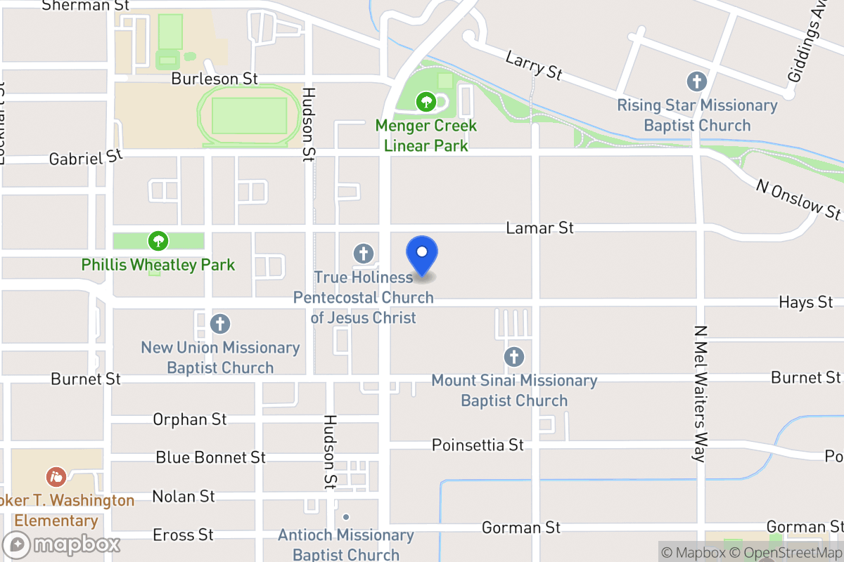 Map of 2013  Hays St