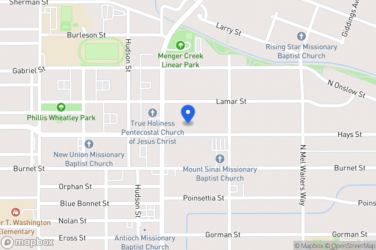Map of 2021  Hays St