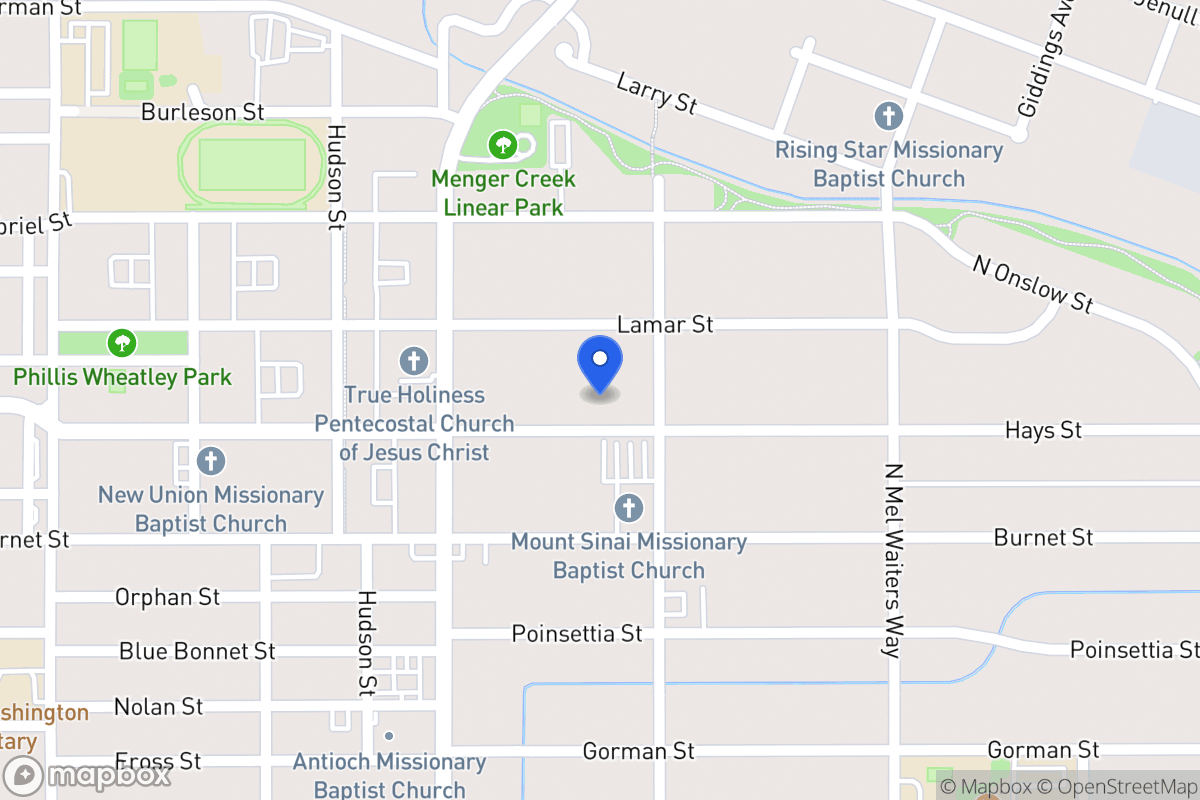 Map of 2043  Hays St