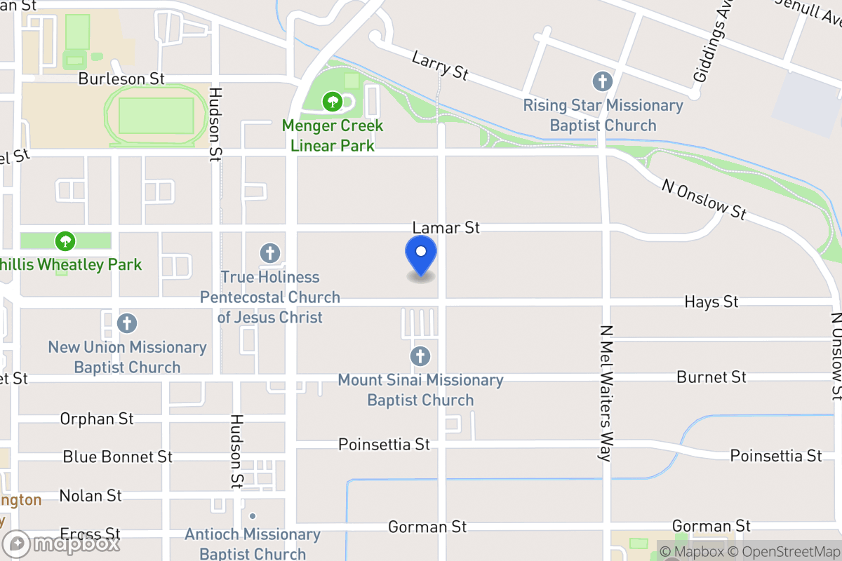 Map of 2051  Hays St