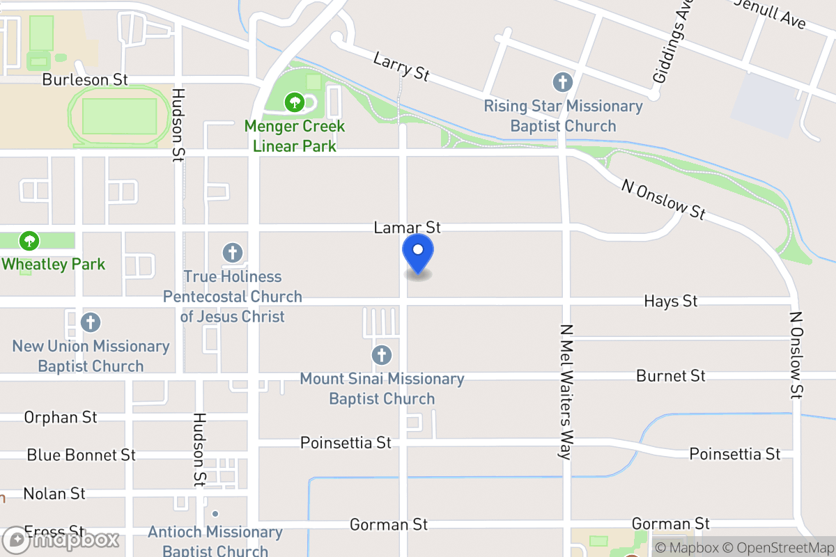 Map of 2103  Hays St
