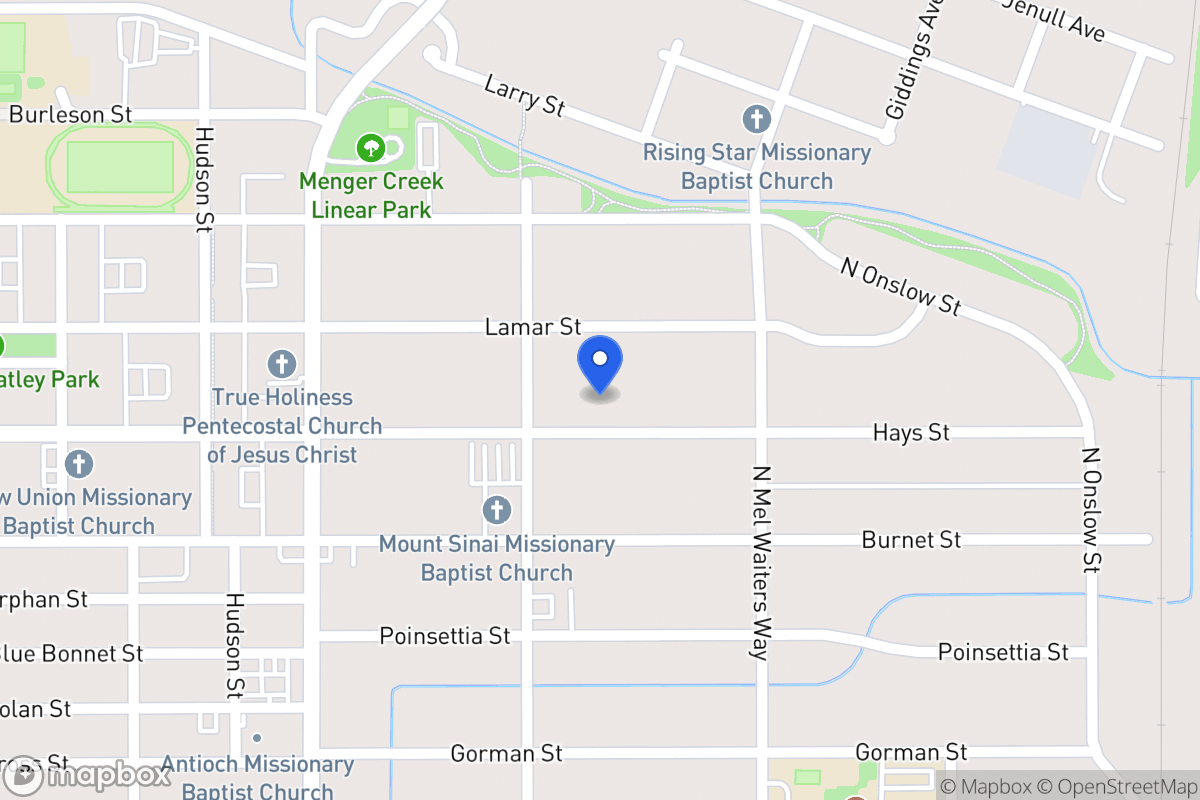 Map of 2117  Hays St
