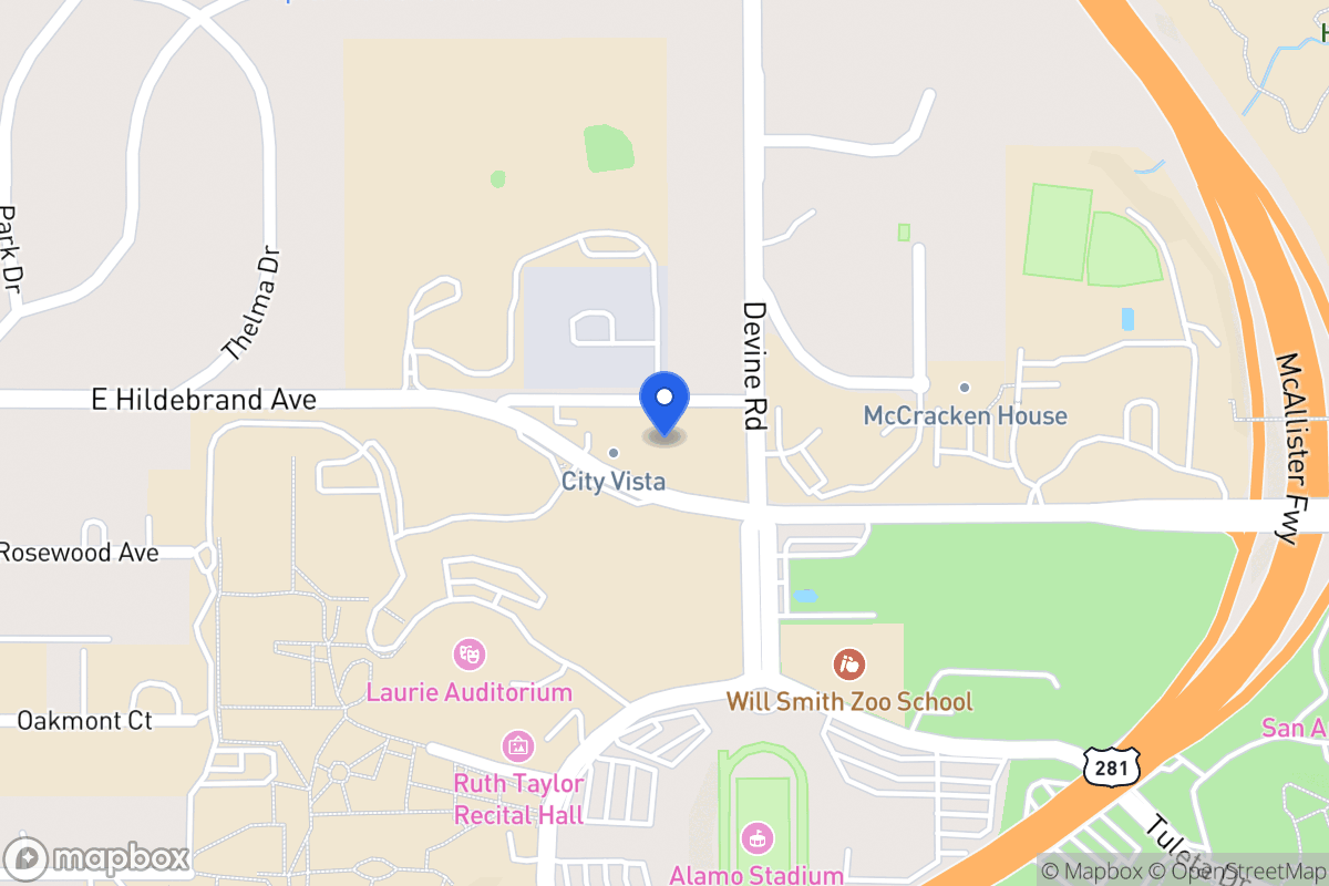 Map of 655 E Hildebrand Ave