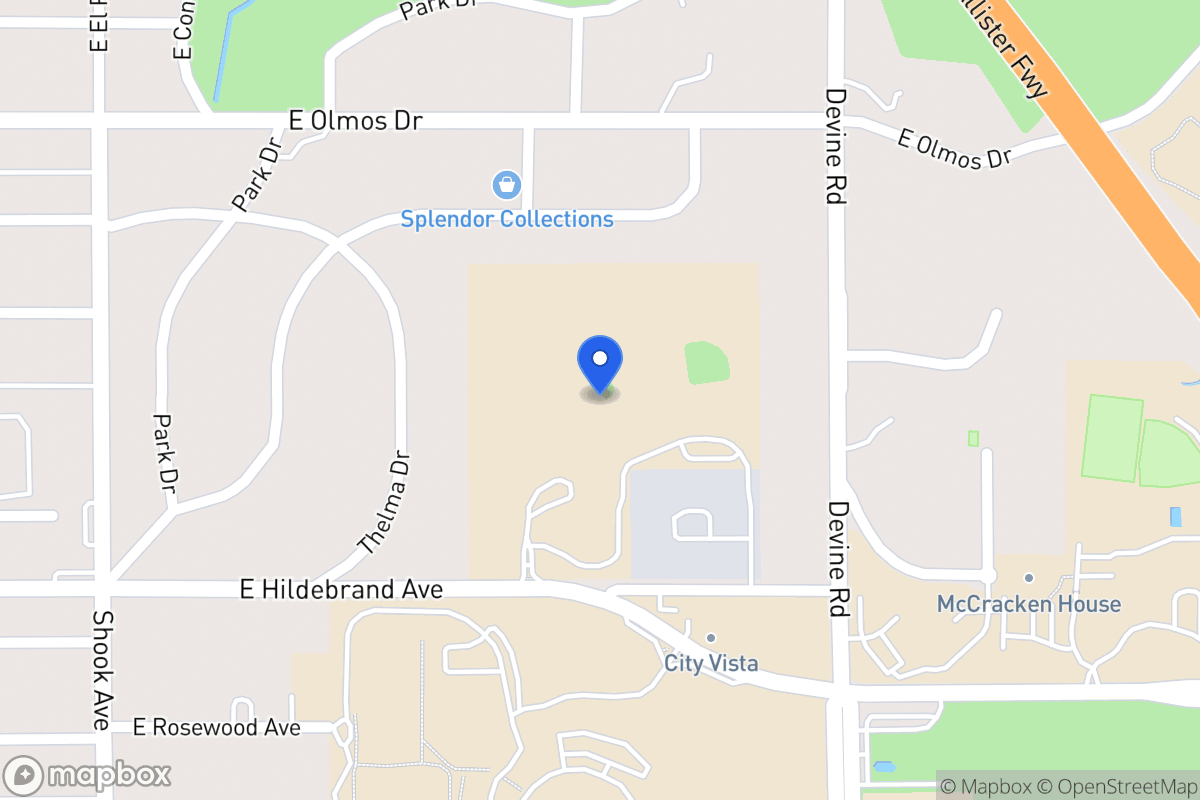 Map of 603 E Hildebrand Ave