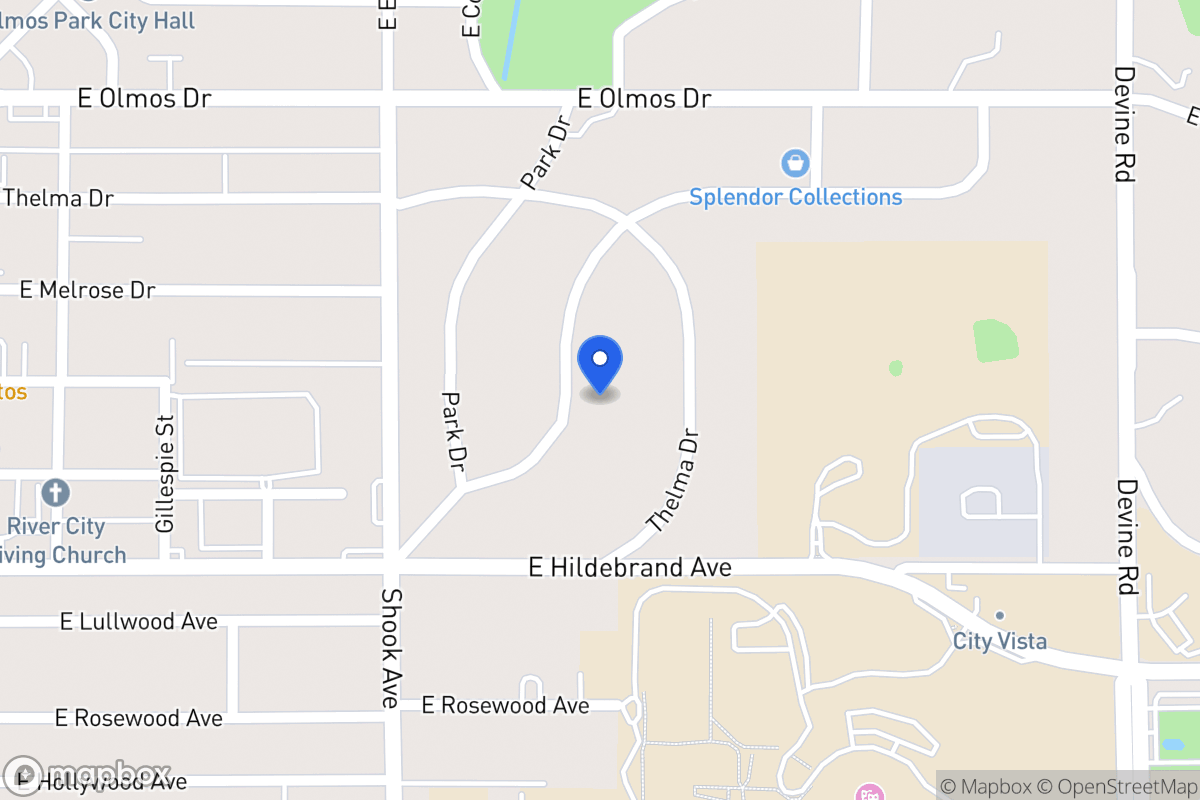 Map of 134  Park Hill Dr