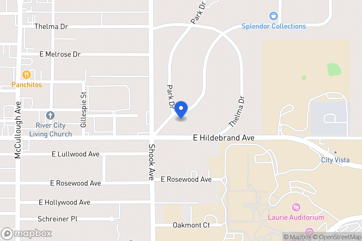 Map of 110  Park Hill Dr