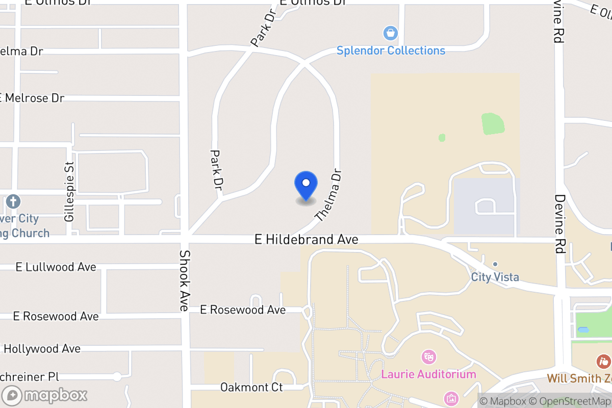 Map of 107  Thelma Dr
