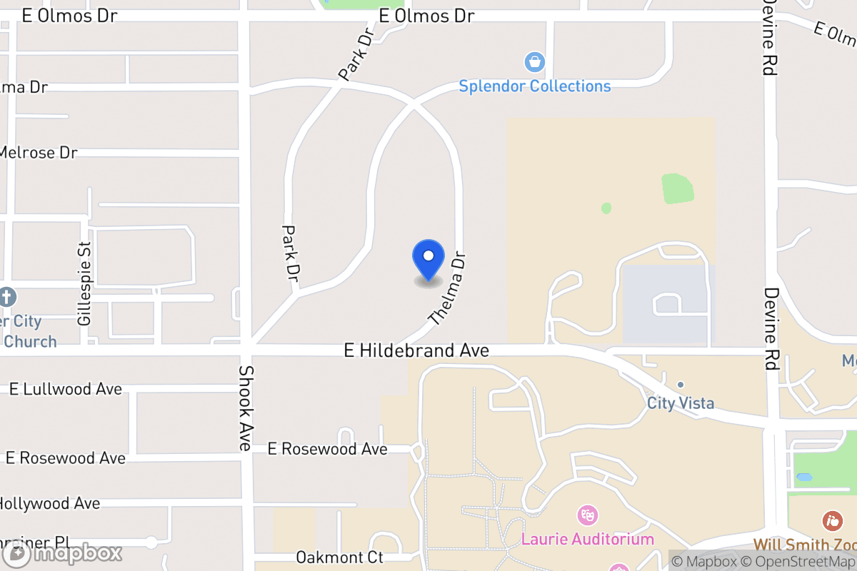 Map of 115  Thelma Dr