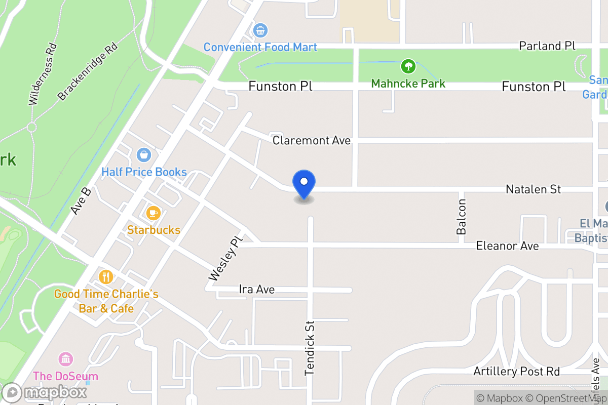 Map of 244  Natalen Ave