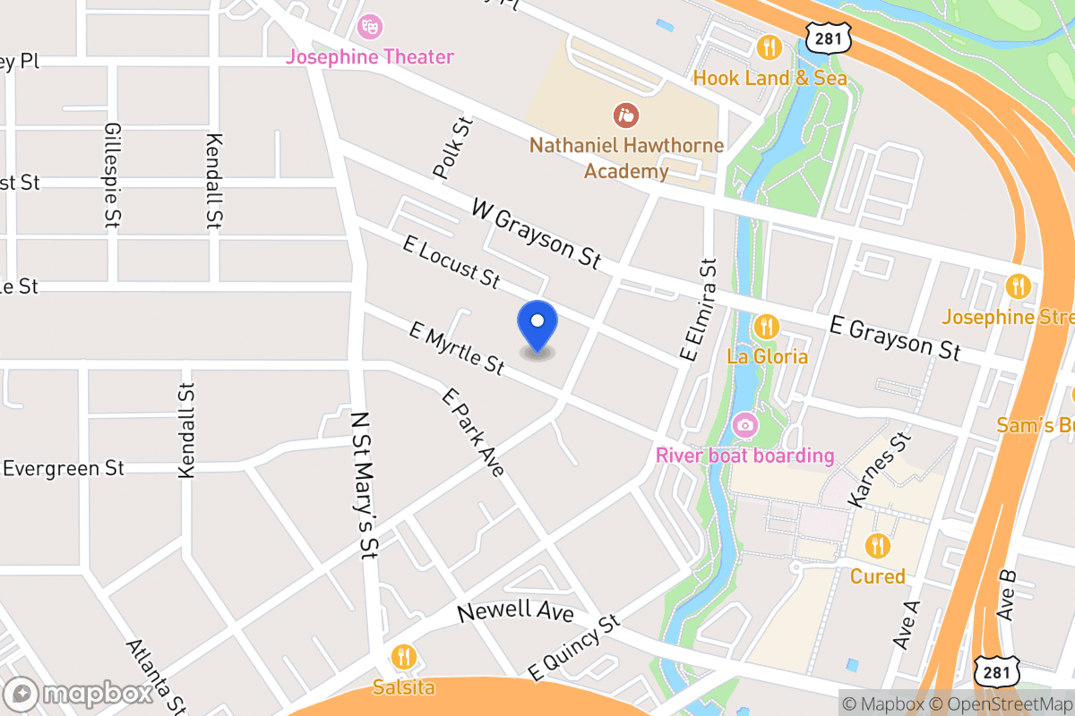 Map of 759 E Myrtle St