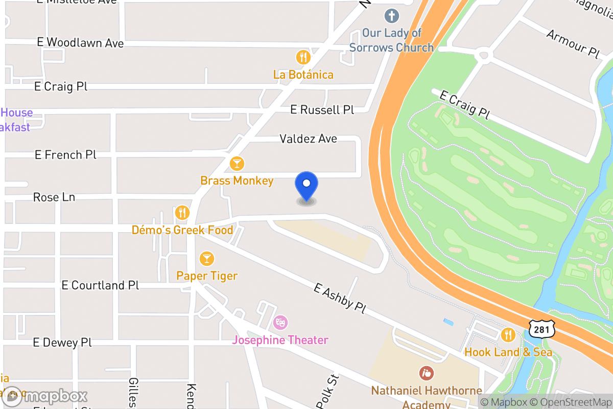 Map of 211  Terry Ct