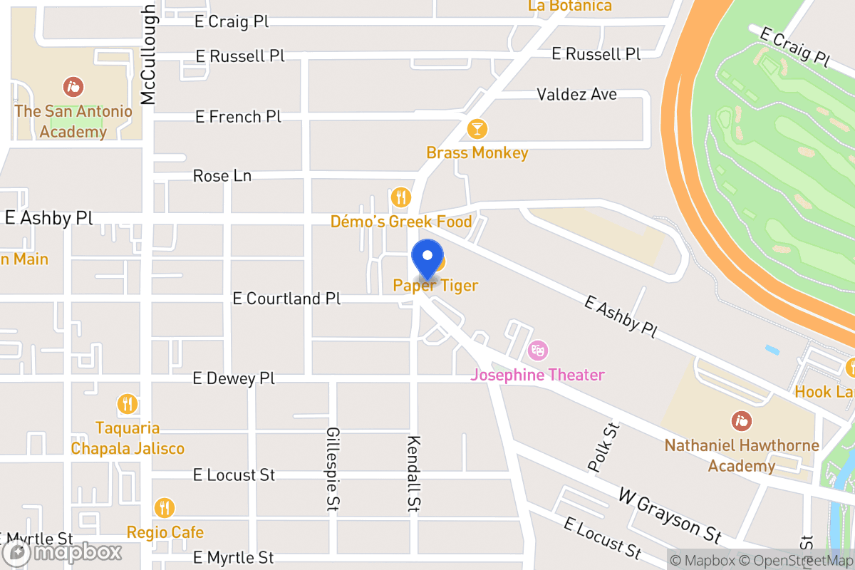 Map of 2334 N Saint Marys St