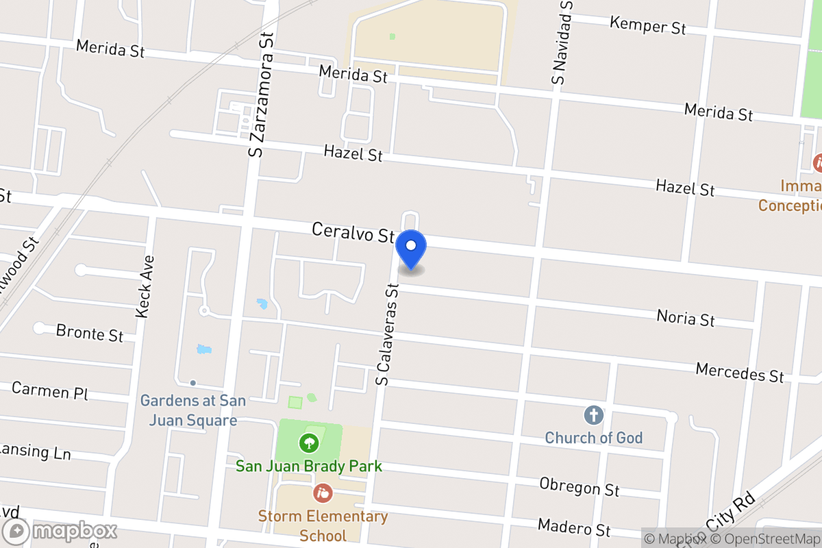 Map of 359  Noria St