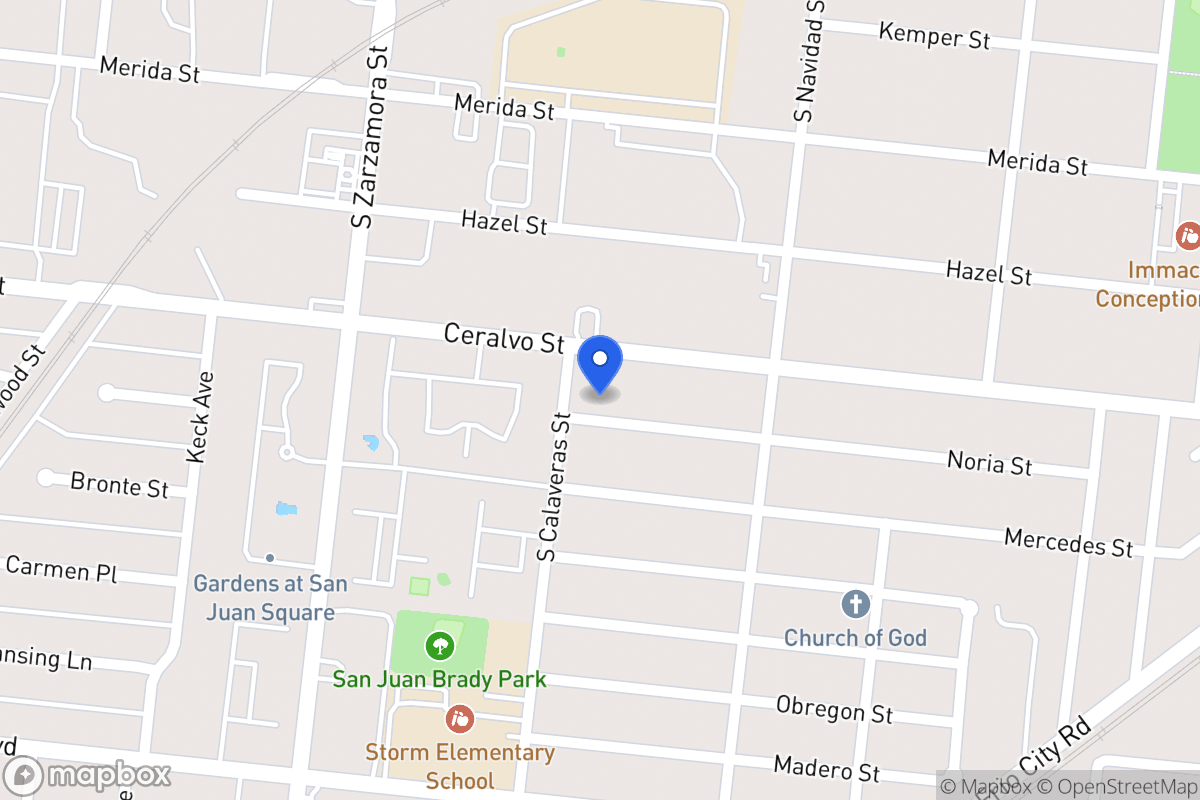 Map of 355  Noria St