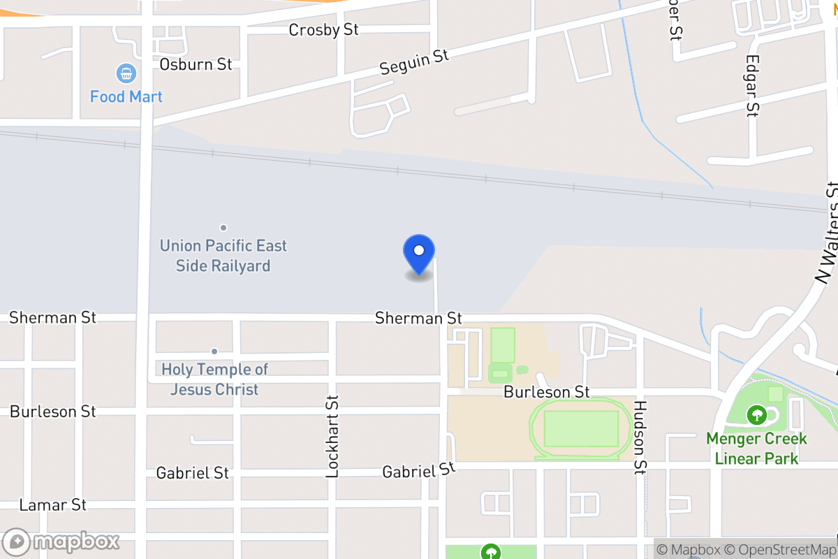 Map of 1435  Sherman