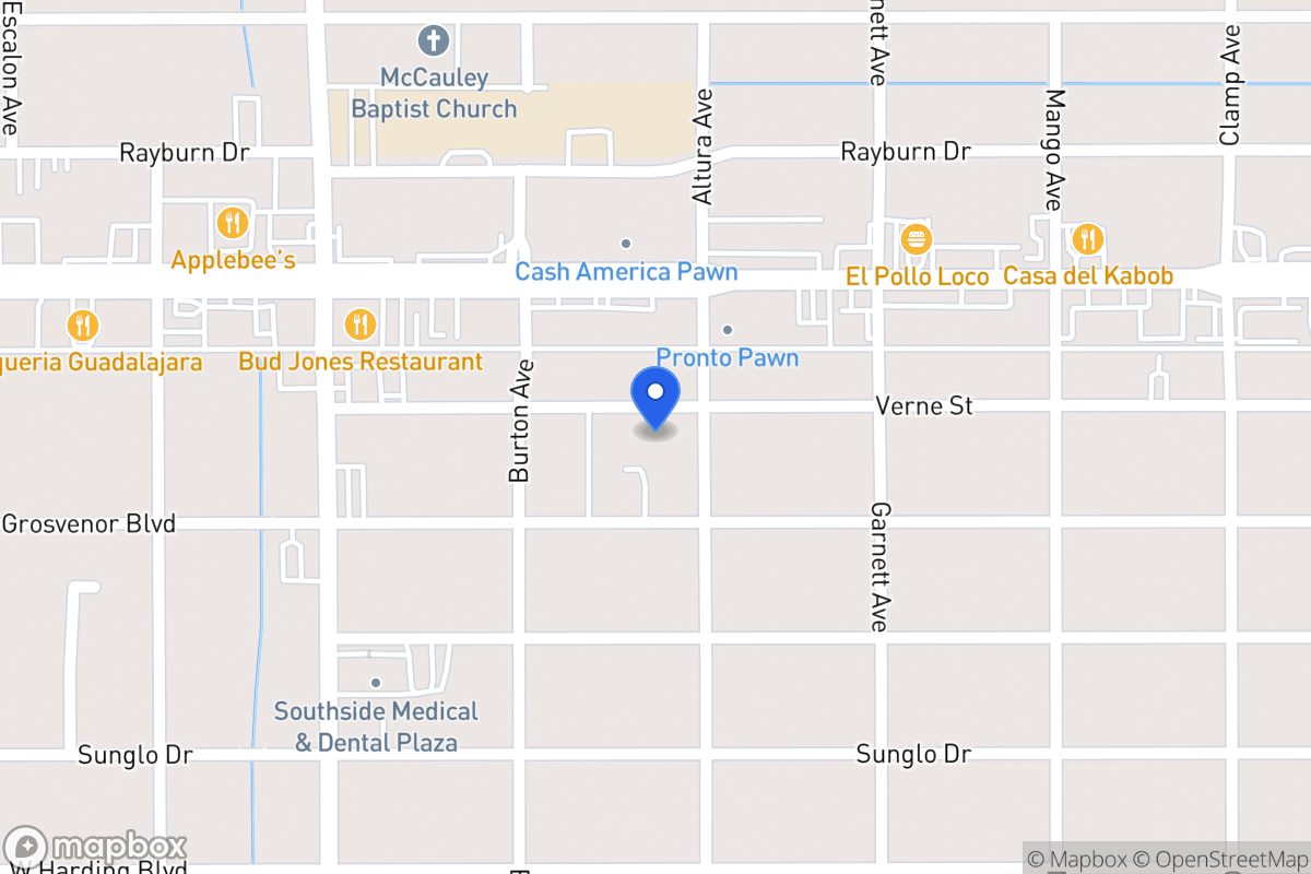 Map of 610  Verne St