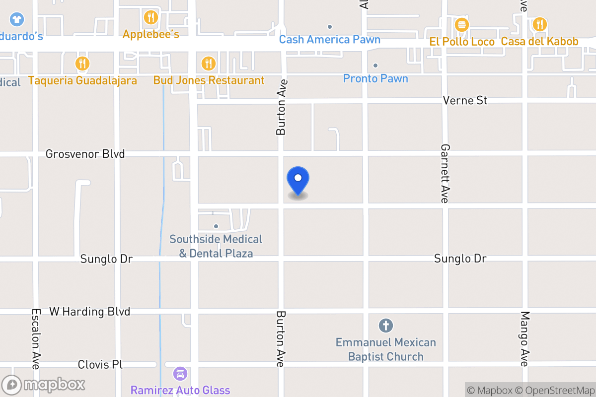 Map of 422  Burton Ave