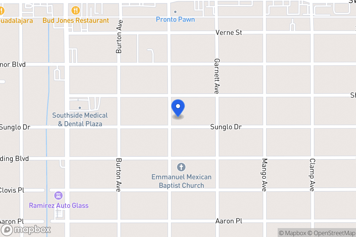 Map of 535  Sunglo Dr