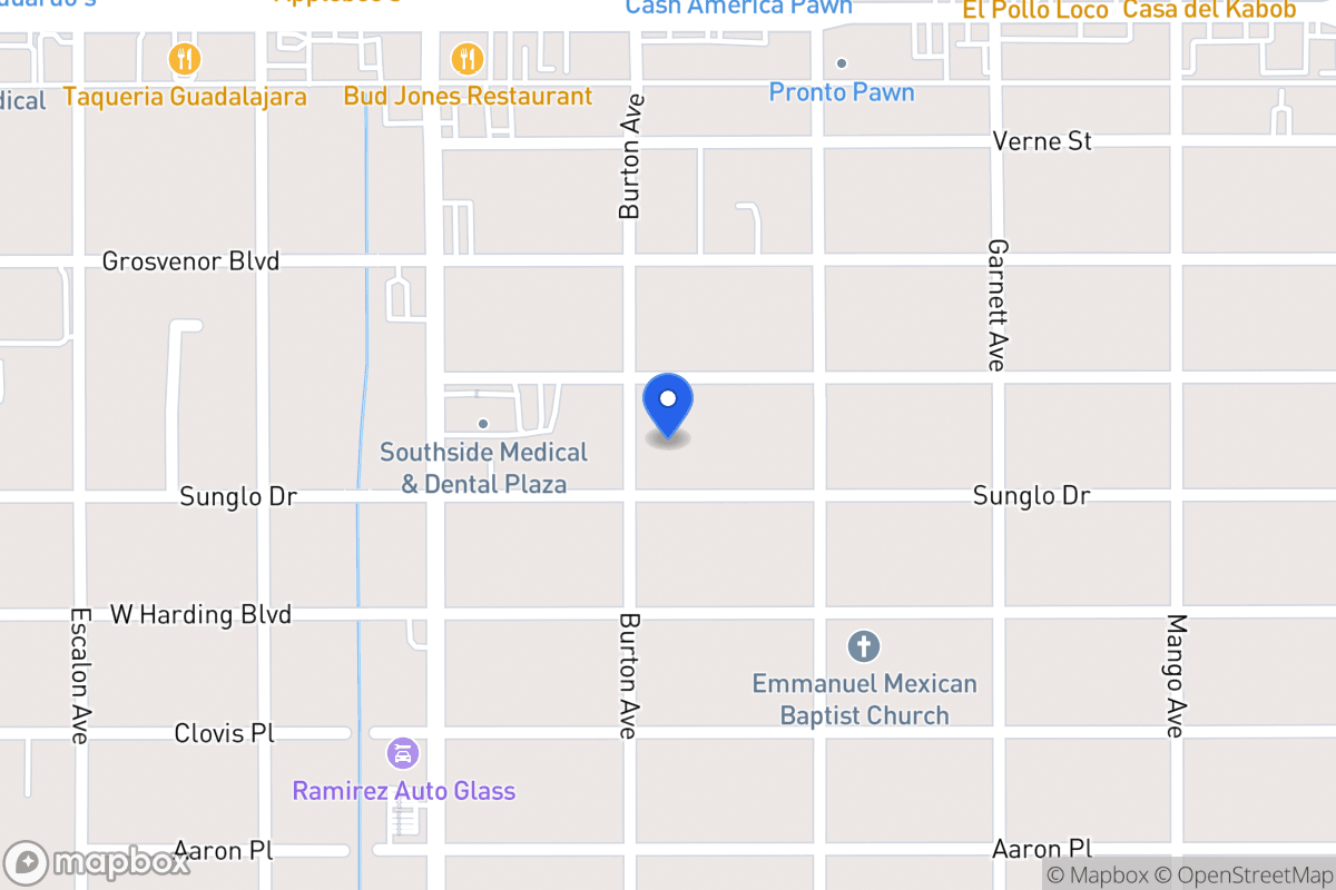 Map of 514  Burton Ave