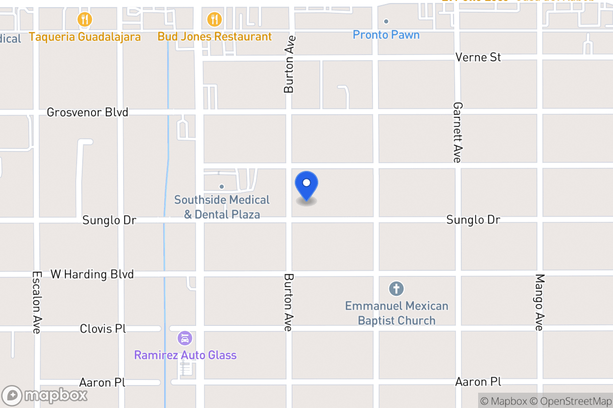 Map of 518  Burton Ave