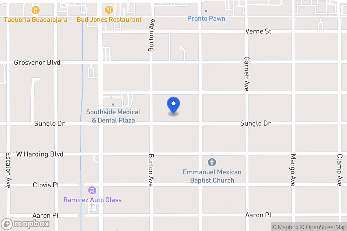 Map of 623  Sunglo Dr