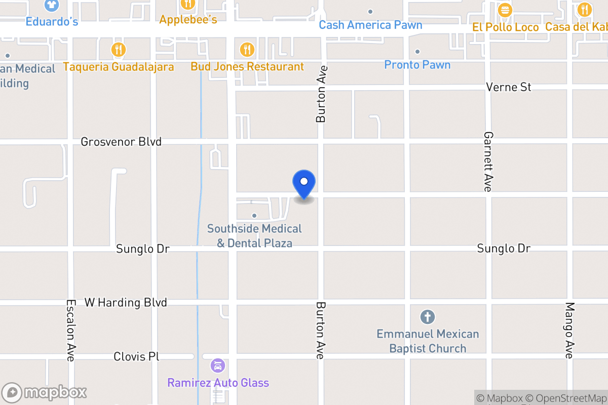 Map of 501  Burton Ave