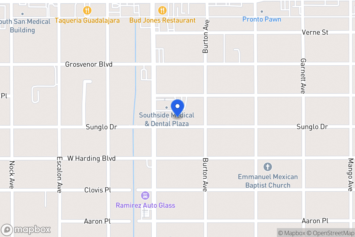 Map of 719  Sunglo Dr