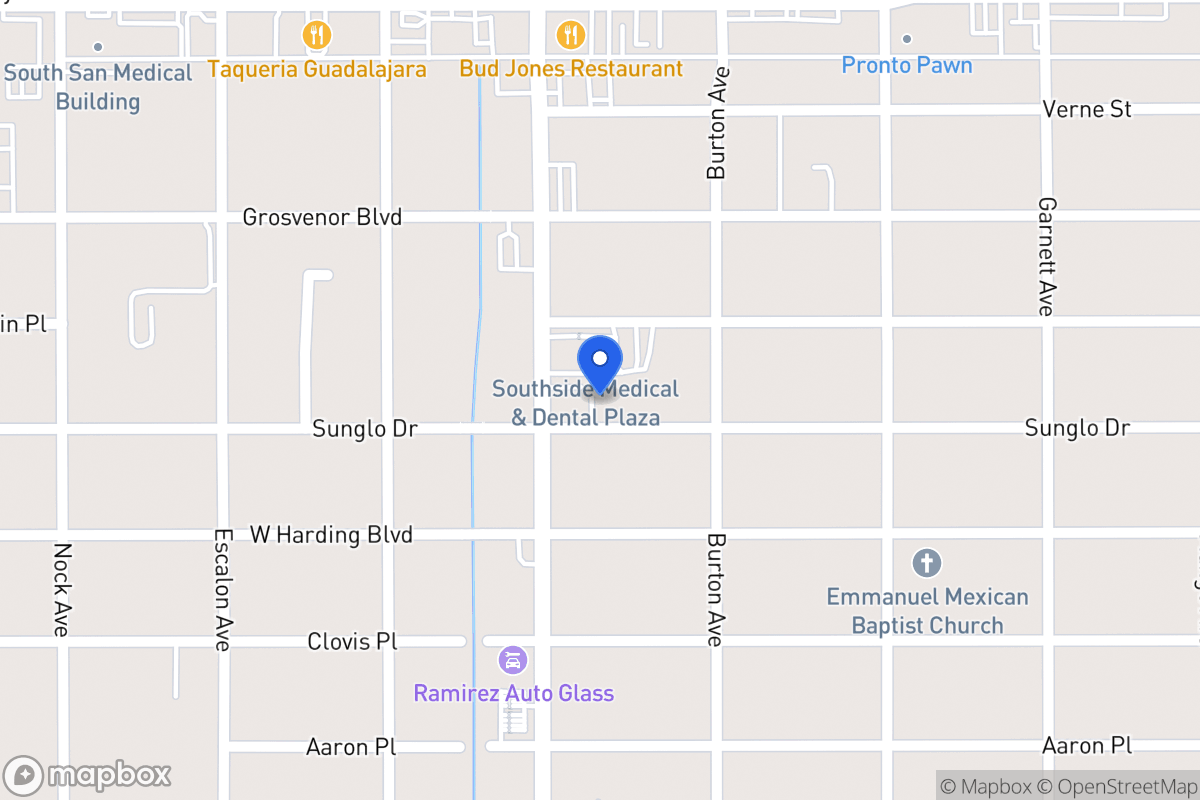 Map of 727  Sunglo Dr
