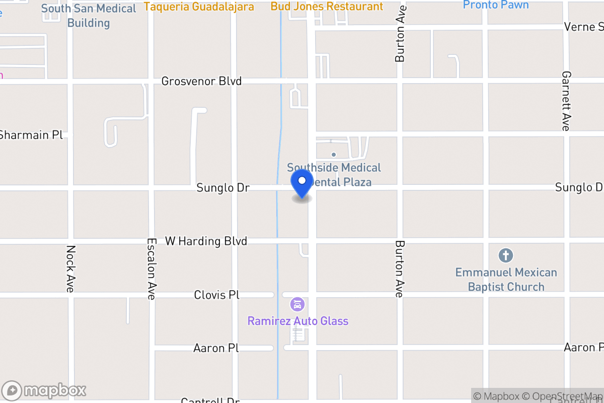 Map of 802  Sunglo Dr