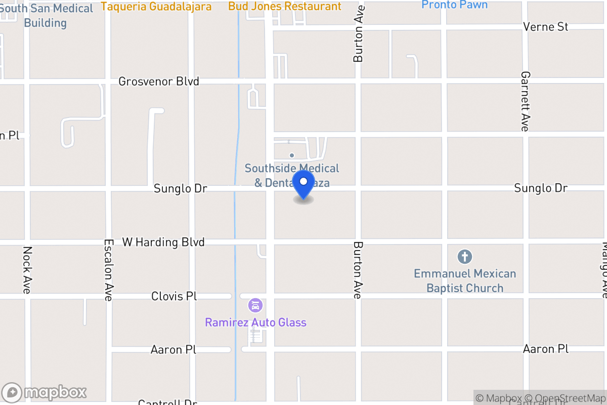 Map of 726  Sunglo Dr