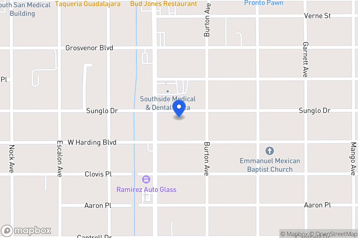 Map of 720  Sunglo Dr