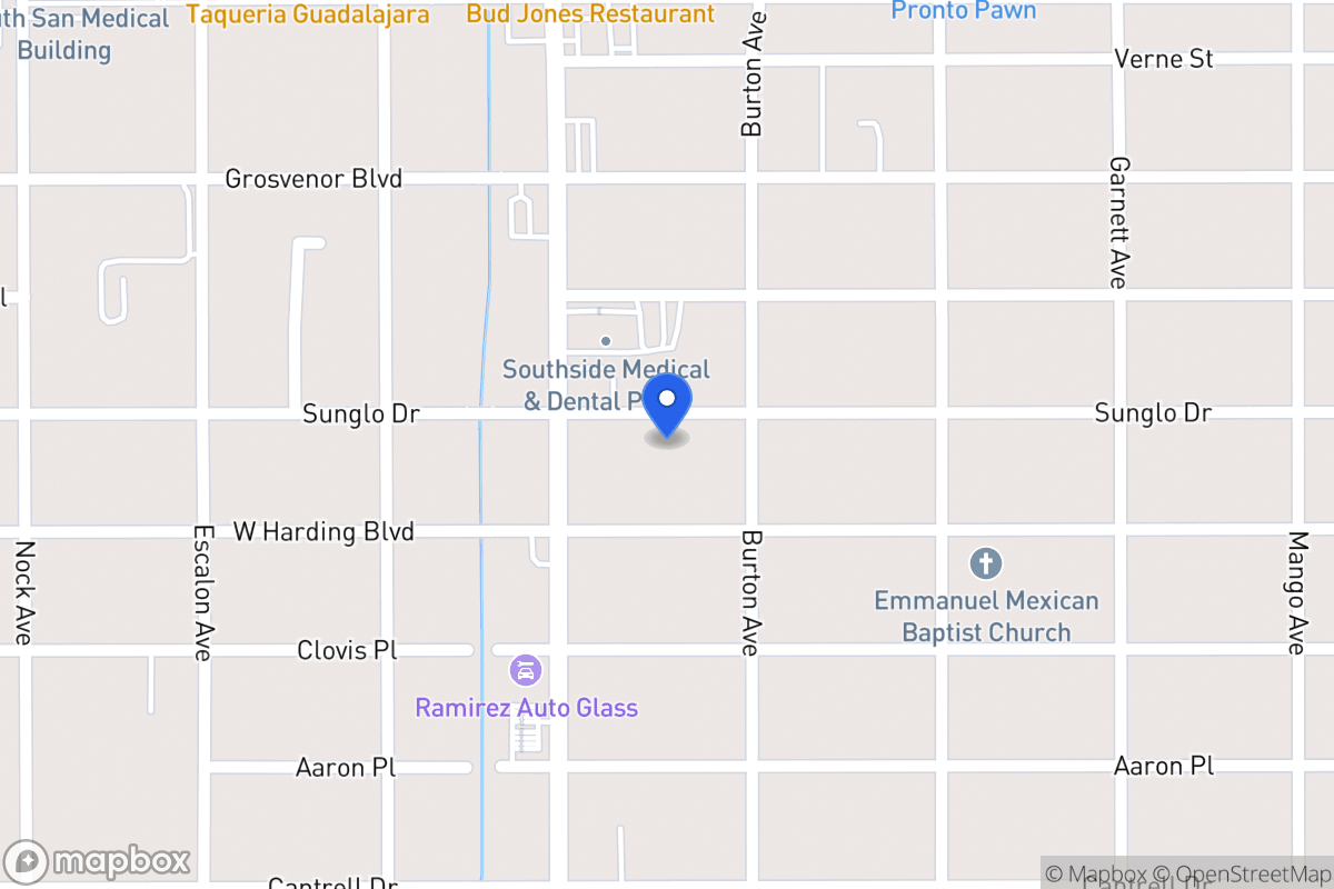 Map of 714  Sunglo Dr