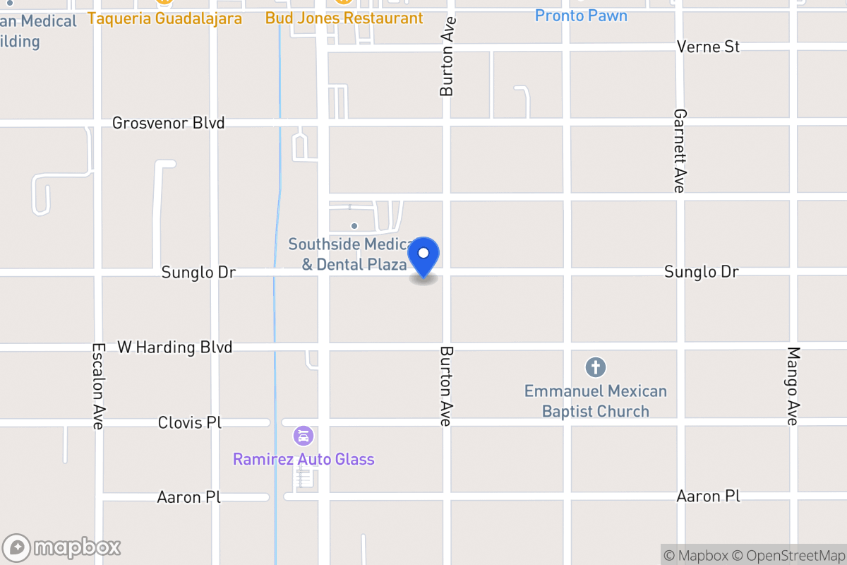 Map of 603  Burton Ave