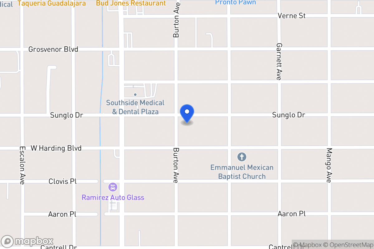 Map of 606  Burton Ave
