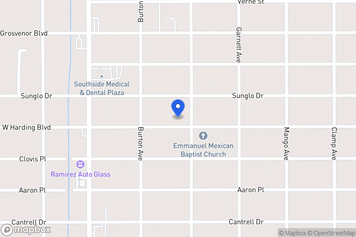Map of 1011 W Harding Blvd