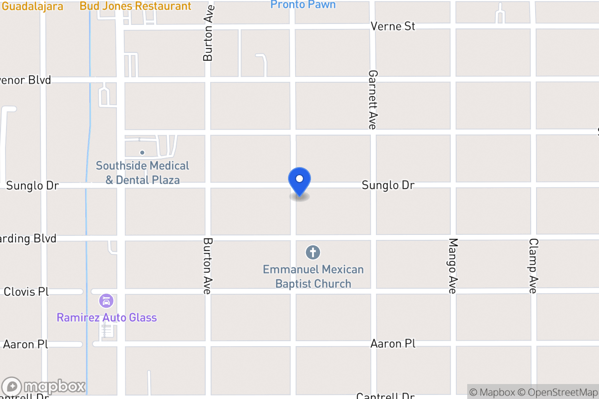 Map of 538  Sunglo Dr