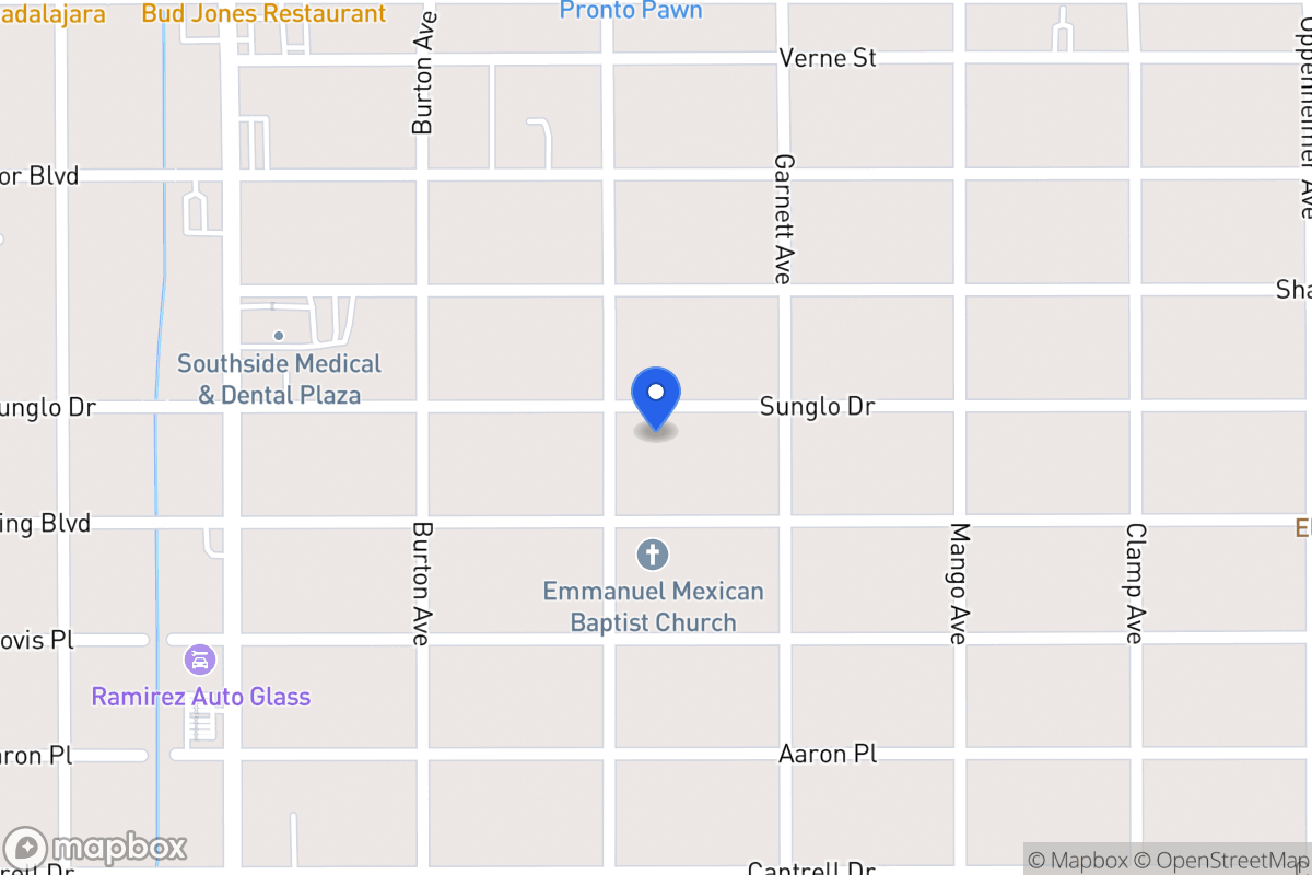 Map of 530  Sunglo Dr