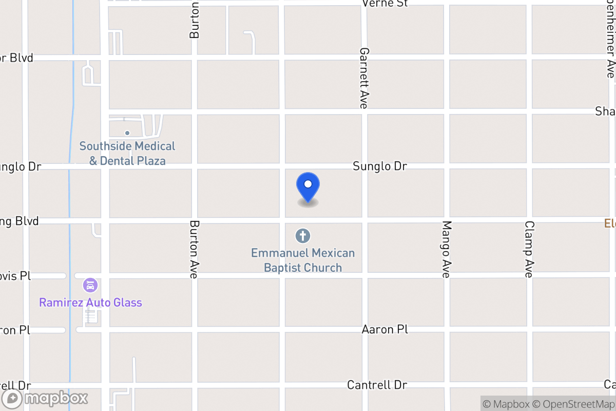 Map of 931 W Harding Blvd