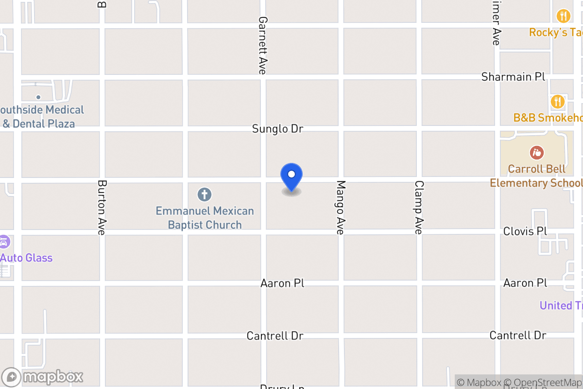 Map of 826 W Harding Blvd
