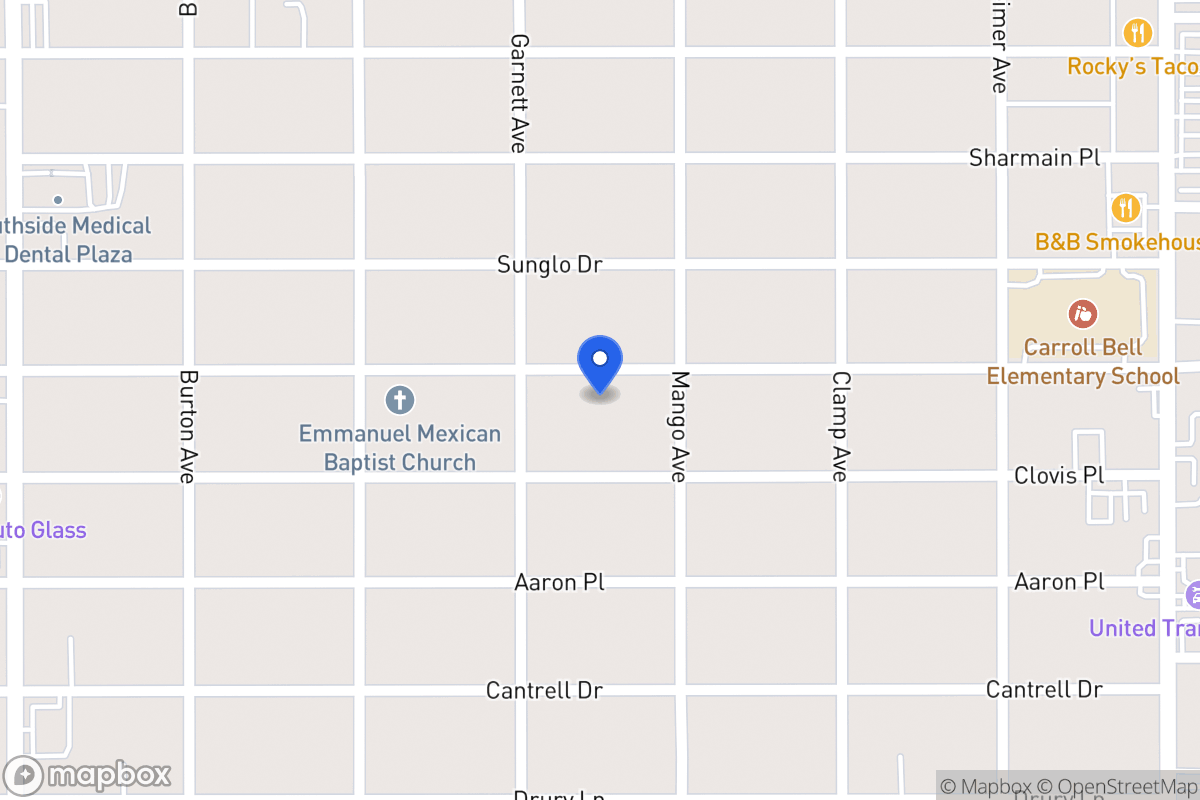 Map of 818 W Harding Blvd