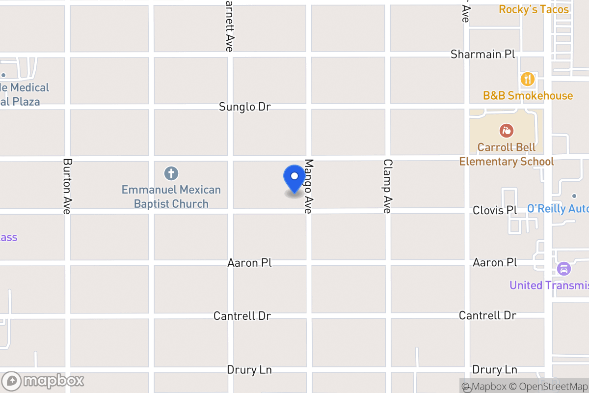 Map of 407  Clovis Pl