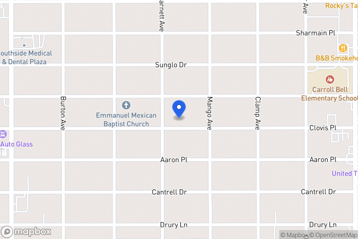 Map of 427  Clovis Pl