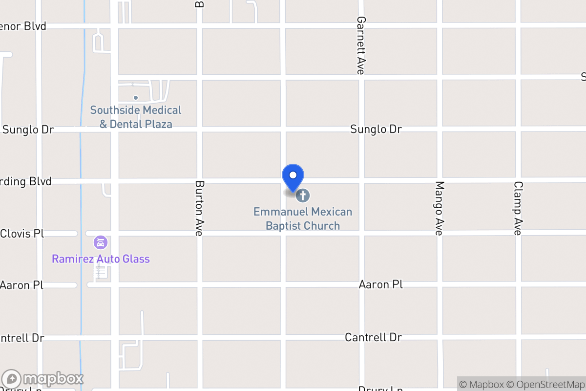 Map of 934 W Harding Blvd