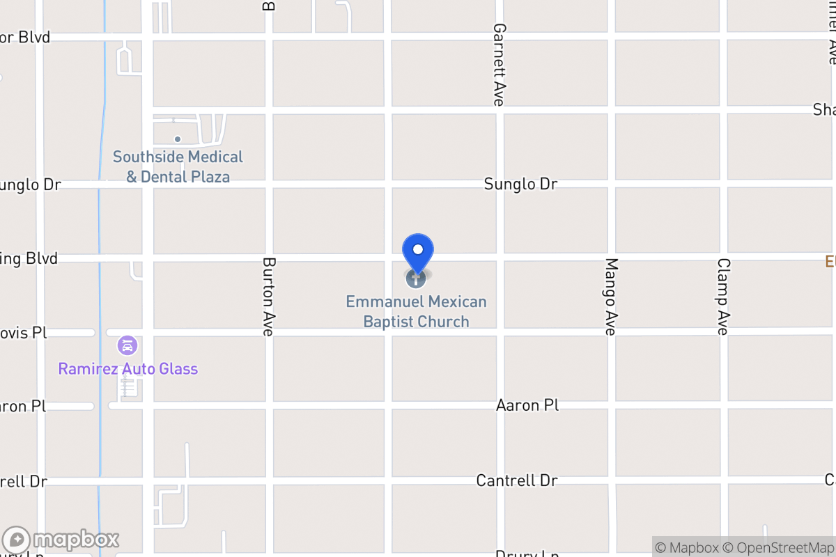 Map of 930 W Harding Blvd