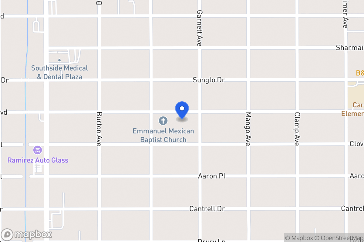 Map of 914 W Harding Blvd