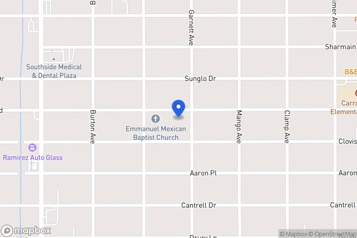Map of 910 W Harding Blvd