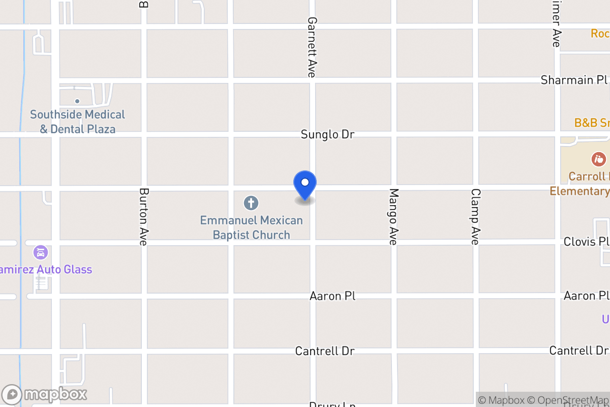 Map of 902 W Harding Blvd