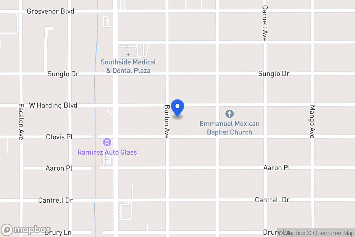 Map of 710  Burton Ave