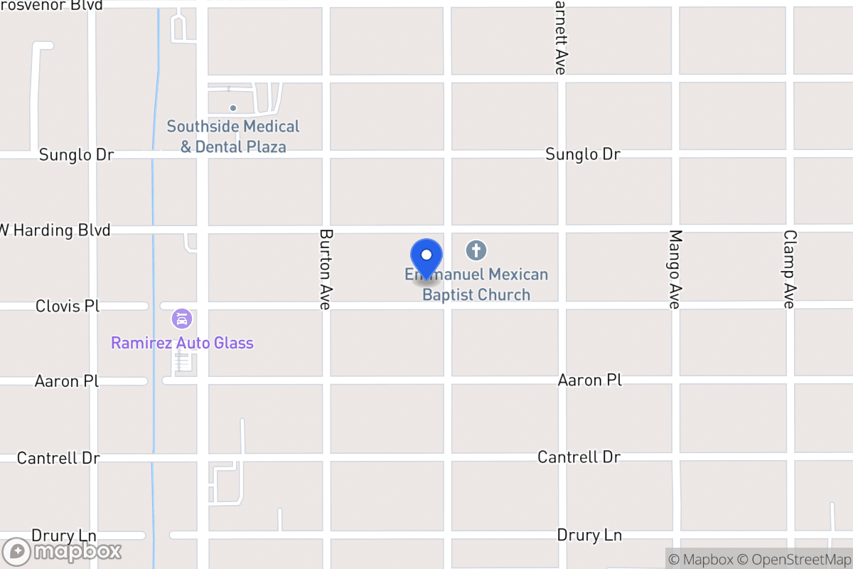 Map of 607  Clovis Pl
