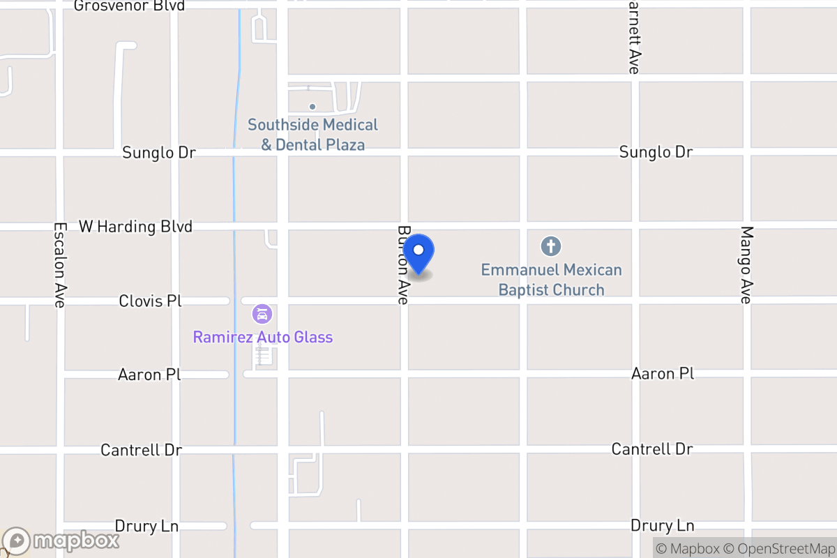 Map of 635  Clovis Pl